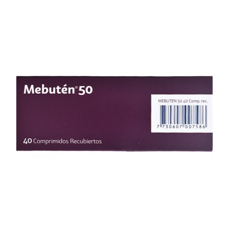 Mebuten 50 Mg X40 Comprimidos Antiespasmódico Digestivo Mebuten 50 Mg X40 Comprimidos Antiespasmódico Digestivo
