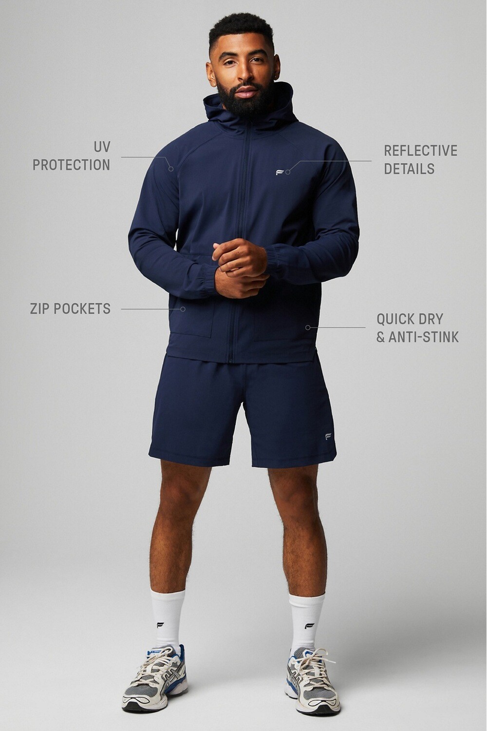 Casaca Training The One Jacket Hombre Deep Navy