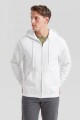 Campera deportiva clásica con capucha BLANCO