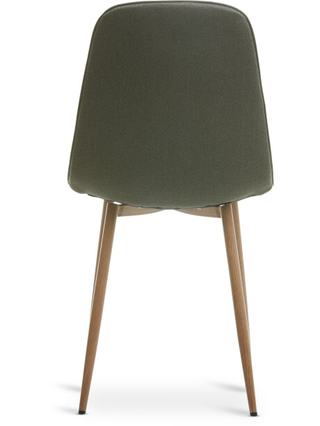 Silla de comedor BISTRUP oliva/roble Silla de comedor BISTRUP oliva/roble