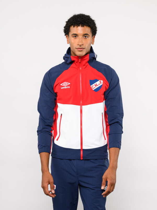 Campera Summit Nacional Hombre Azul Marino, Rojo, Blanco
