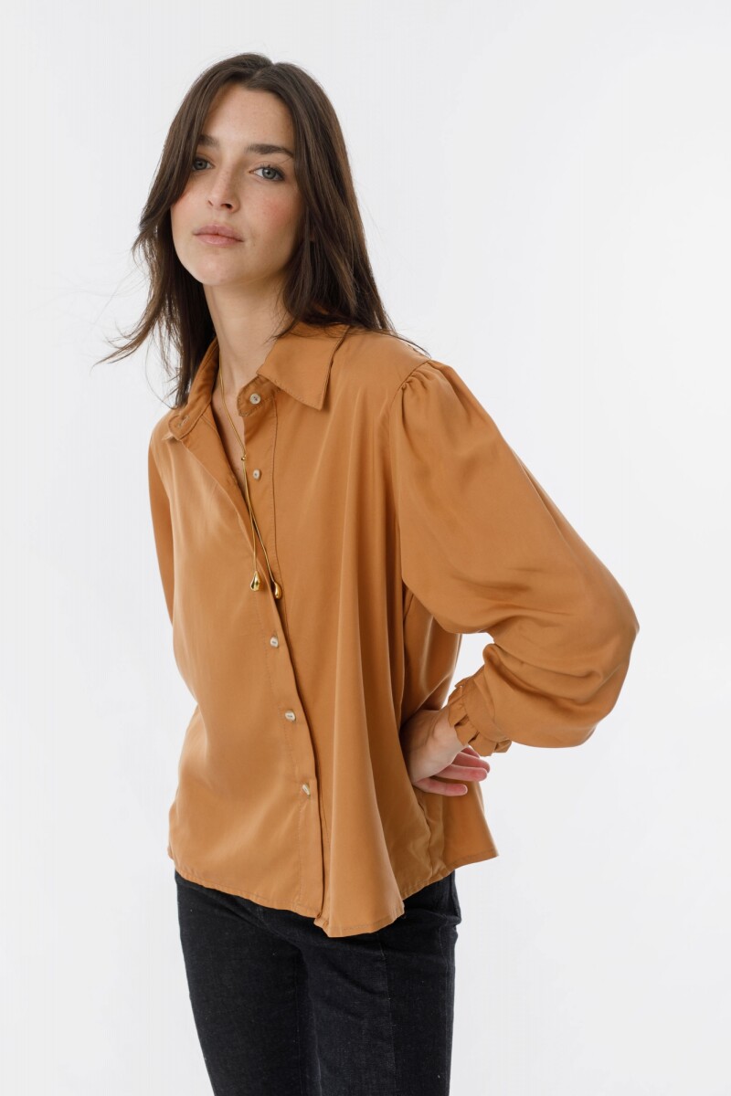 Camisa Cristal - Camel 