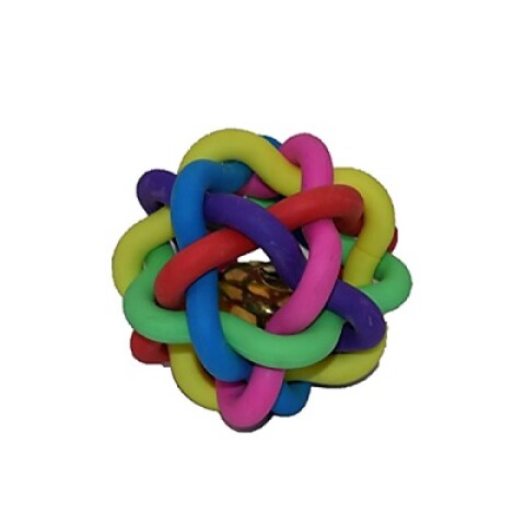 Juguete p/Perros Atomo c/Cascabel Chico 6,5 cm Juguete p/Perros Atomo c/Cascabel Chico 6,5 cm