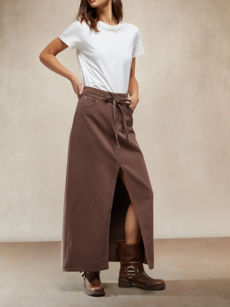 FALDA ZORAYA CHOCOLATE