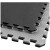 Piso Tatami Goma Eva Encastrable 1x1m 2cm Yoga Pesa Mancuer NEGRO GRIS