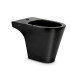 Sanitario Bidet Marina Negro Brillo Loza Baño 1 Agujero
