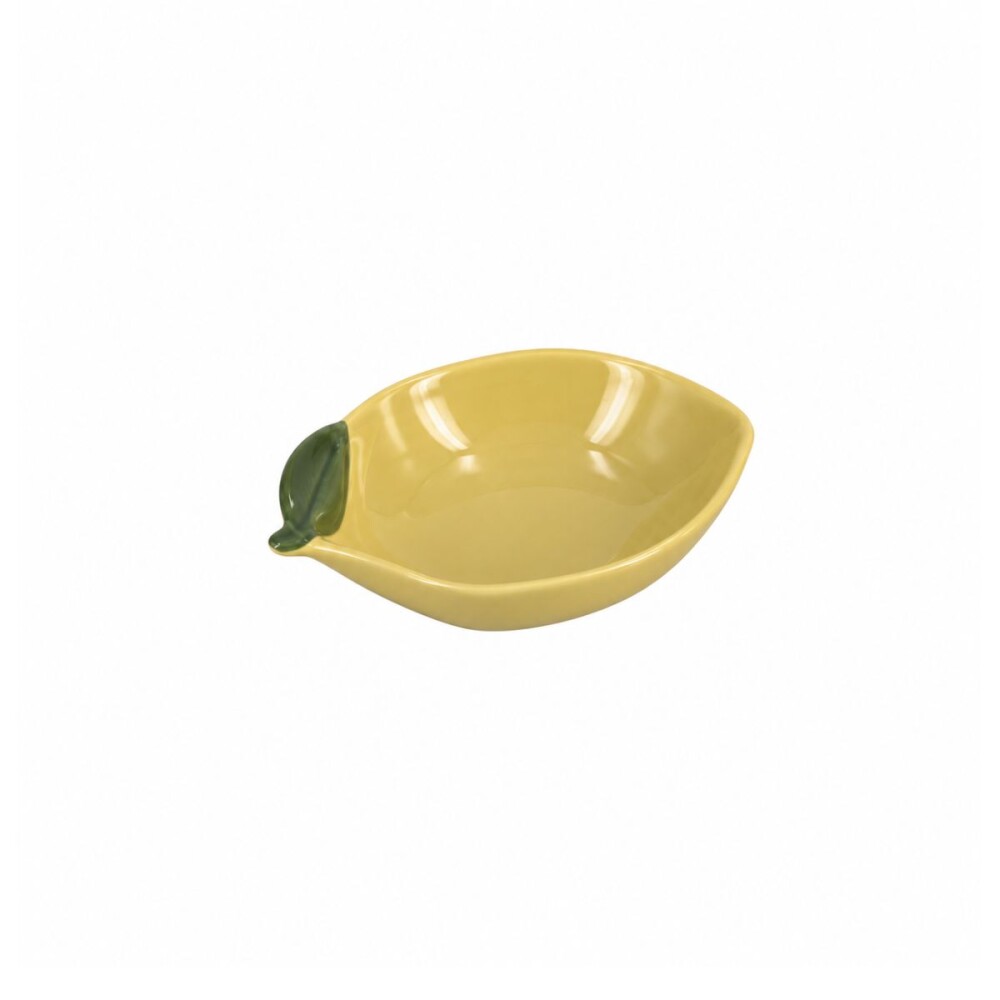 Dip plato limón 12x9x3 cm Dip plato limón 12x9x3 cm