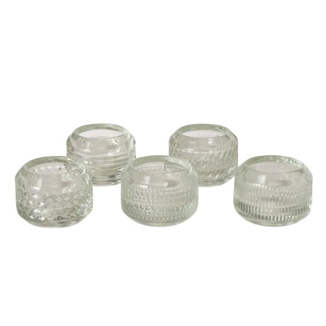 PORTAVELAS VIDRIO MULTICOLOR 2038149