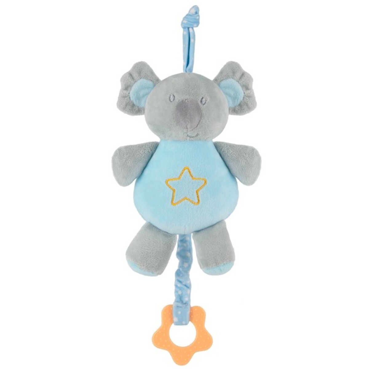 Cunero colgante peluche musical BUBA koala - celeste 