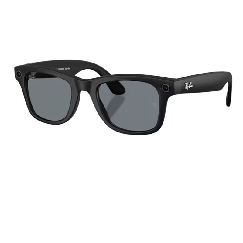 Lente Smart Ray-Ban Meta Wayfarer Transitions RW4006 Mate Black Grey 721377 Lente Smart Ray-Ban Meta Wayfarer Transitions RW4006 Mate Black Grey 721377