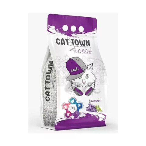 Cat Town Arena Aglomerante Lavanda 10lts