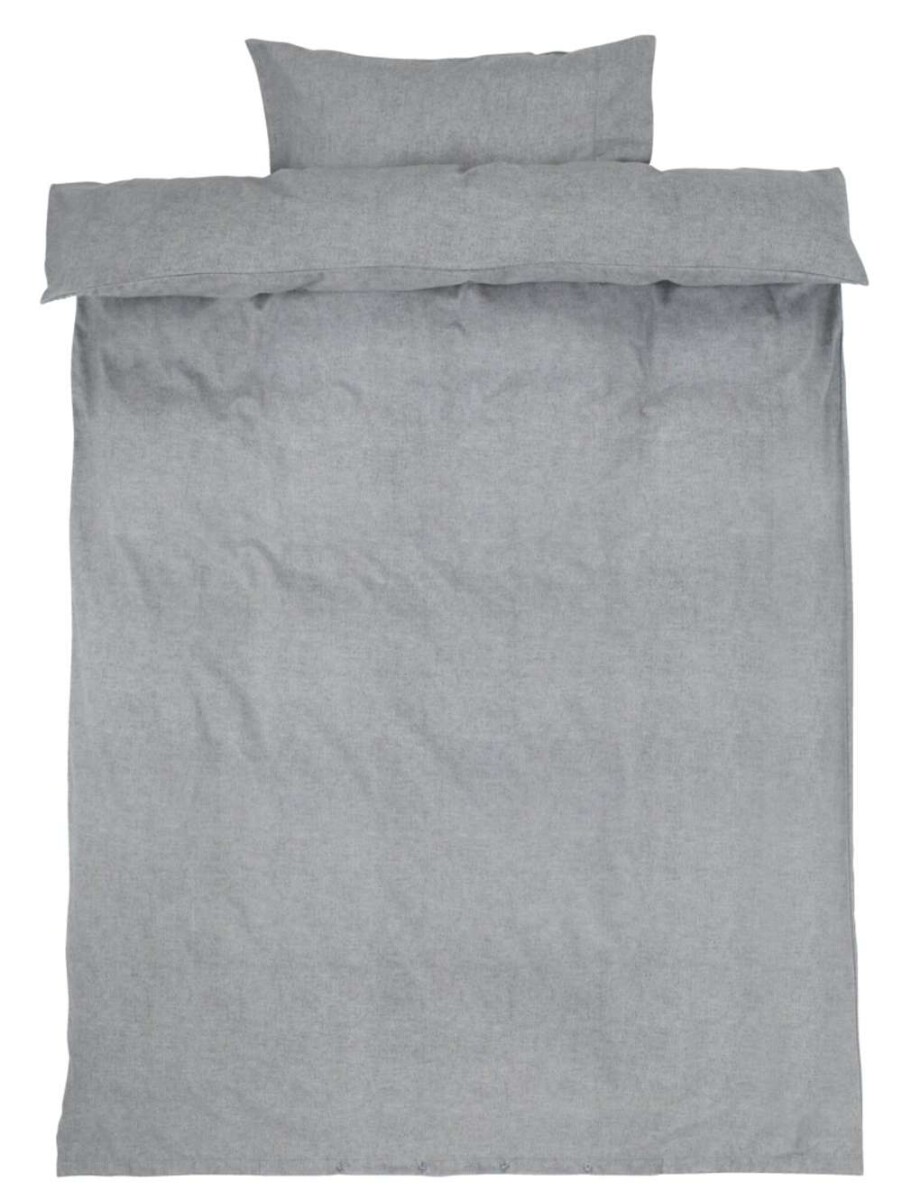 Juego Funda Nordica Franela Vita 155X220 - Gris 