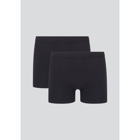 KIT COM 2 CUECAS BOXER PRETO ESCURO