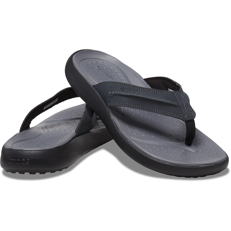 Ojotas Crocs Yukon Vista II Lr Flip Negro