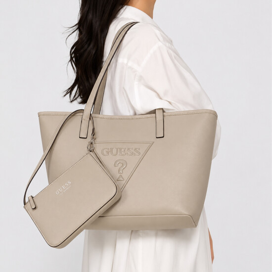 Cartera Guess Keira Gris 0