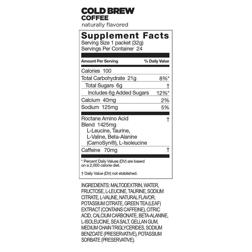 Gel Energizante para Correr GU Roctane-Cafe 10342 Cold Brew
