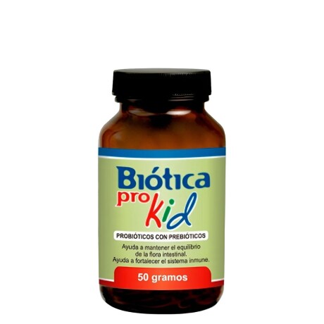 Probióticos con Prebióticos 50 grs Biótica Kid Probióticos con Prebióticos 50 grs Biótica Kid