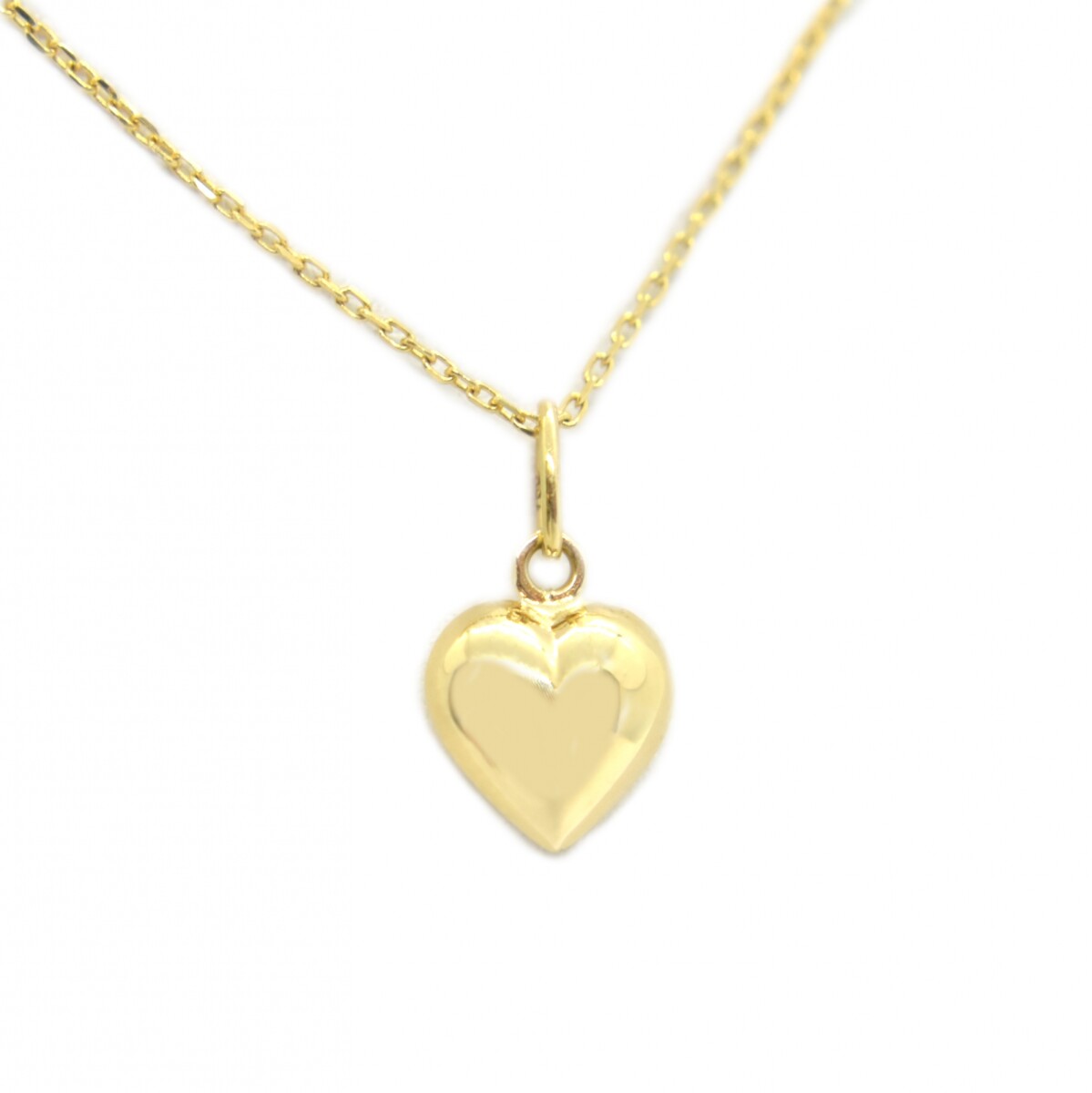 Cadena Oro 18 kilates con Colgante Corazón 