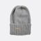 Gorro De Abrigo Denis Tejido Fino Varios Colores Gris