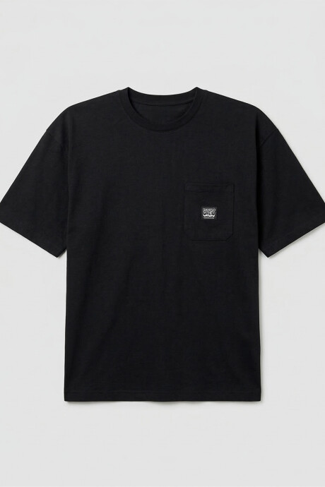 T-SHIRT TUMAR RUSTY Negro