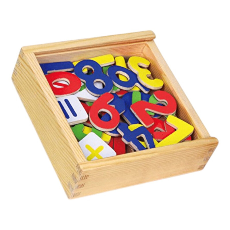 Números Magnéticos Madera Viga Números Magnéticos Madera Viga