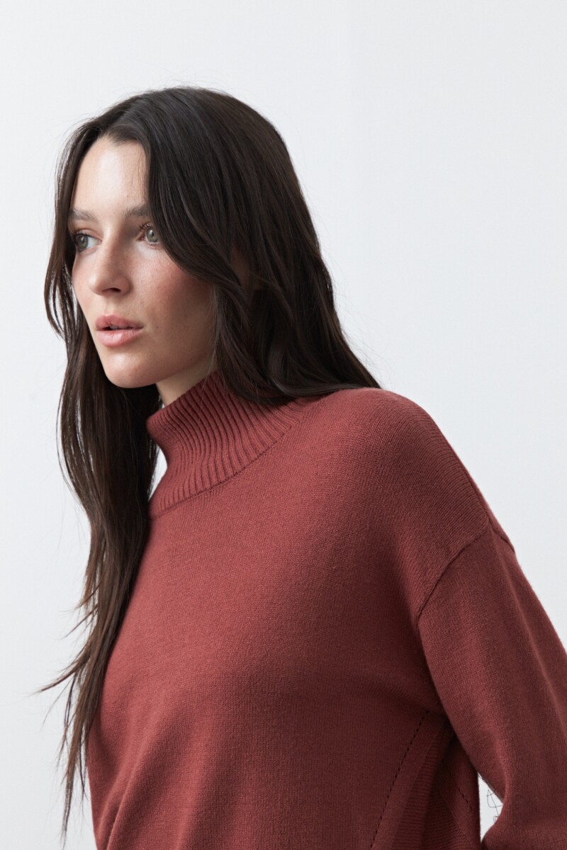 POLERA JAMIRO Ladrillo