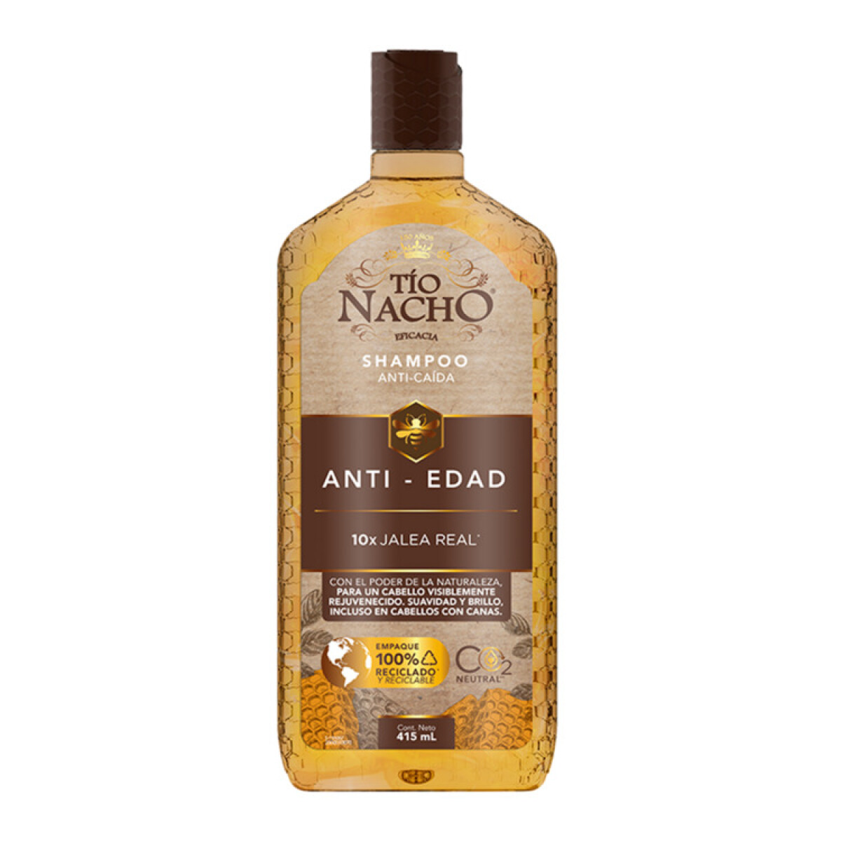 Shampoo Tío Nacho Antiedad 415ML C12 