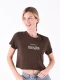 REMERA CORAZON MARRON