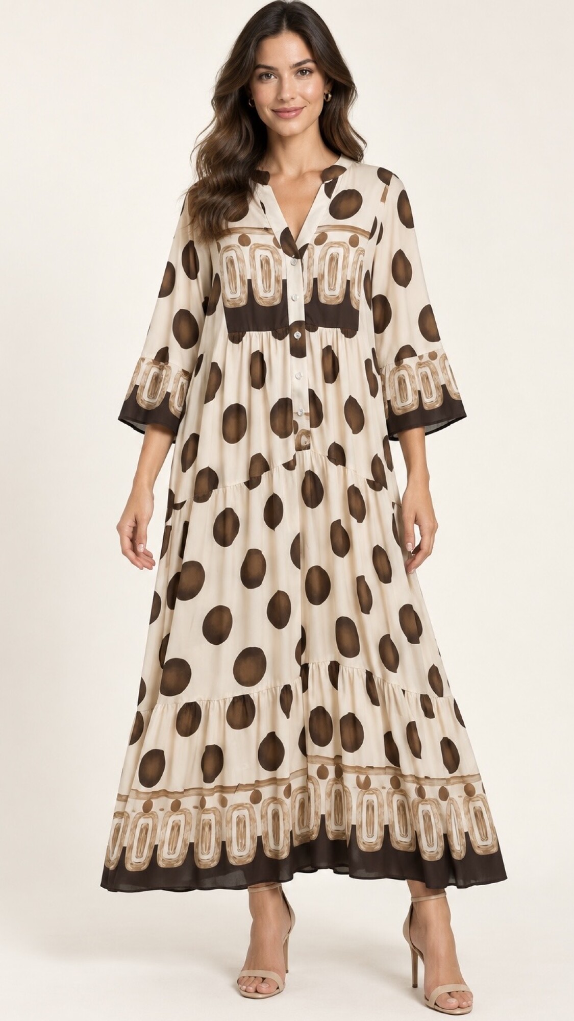 Vestido Mage Estampado