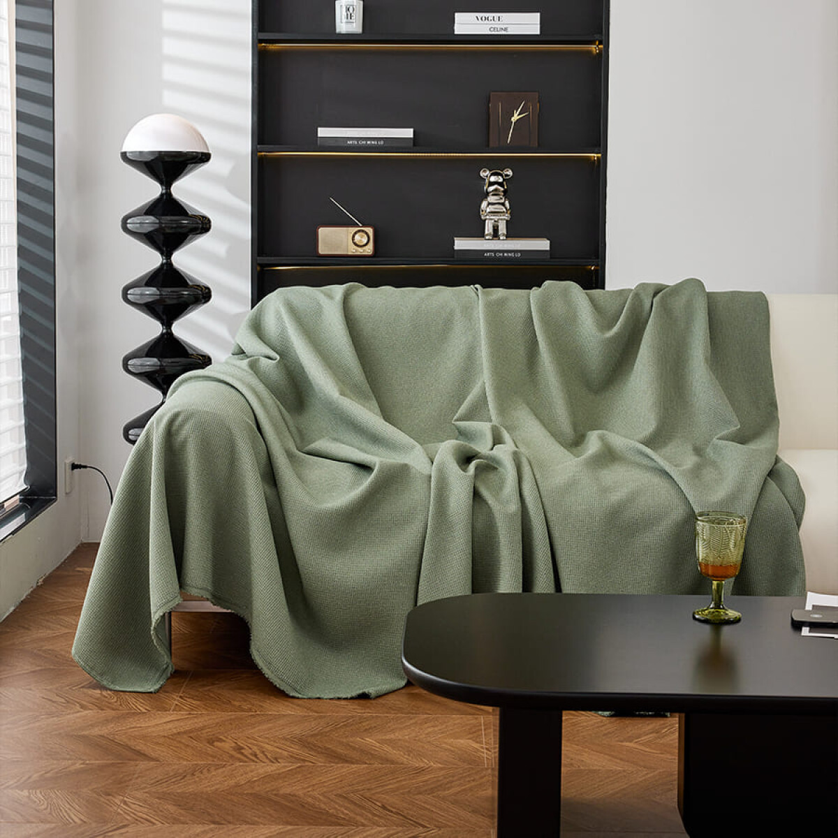 Manta sillon y cama 180x300cm - verde 