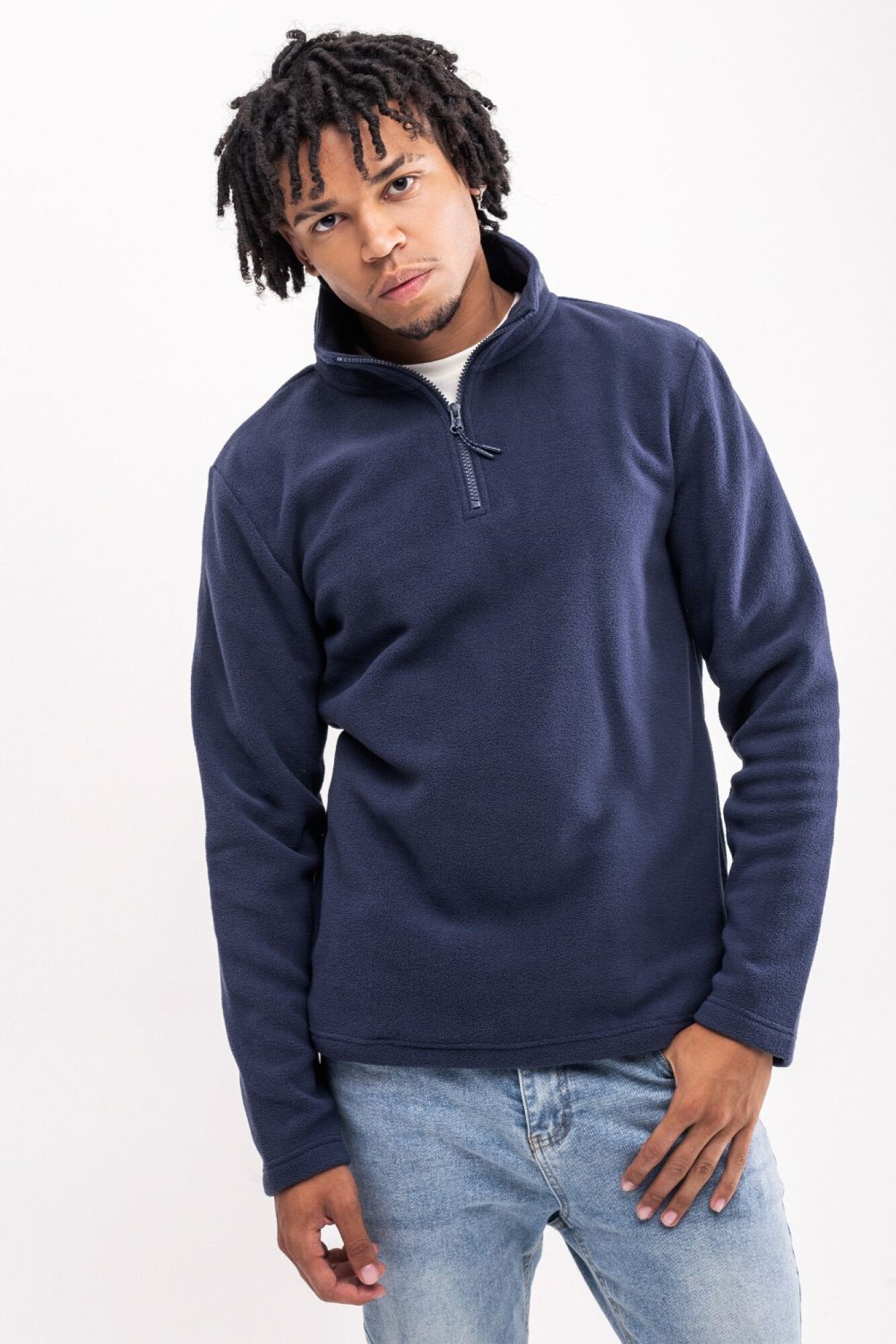 Buzo Polar Medio Cierre Buzo Polar Medio Cierre Pamplona Verde