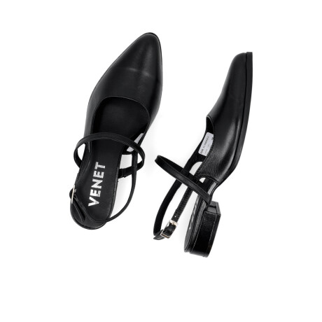 ZUECO VENET - CUERO FLORIPA NEGRO
