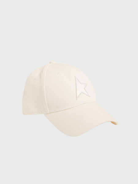 GOLDEN GOOSE - Gorra de beisbil estrella Blanco