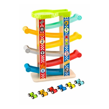 Tooky Toy Pista de Auto Deslizante Tooky Toy Pista de Auto Deslizante