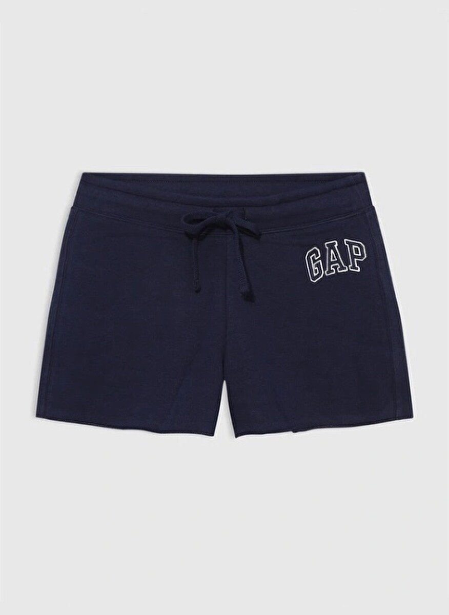 Short Deportivo Logo Gap Mujer - Navy Uniform 