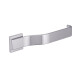 TOALLERO BARRAL RECTO METAL BRILLO ACERO INOXIDABLE 45CM 000