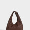 Saca Cartera Shopper Combinada - Marron Chocolate