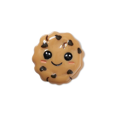 Jibbitz™ Charm Cutesy Chocolate Chip Cookie Multicolor