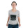 Muvem Ladies Print V Neck T-Shirt Gris