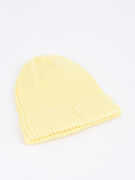 Gorro de punto Amarillo