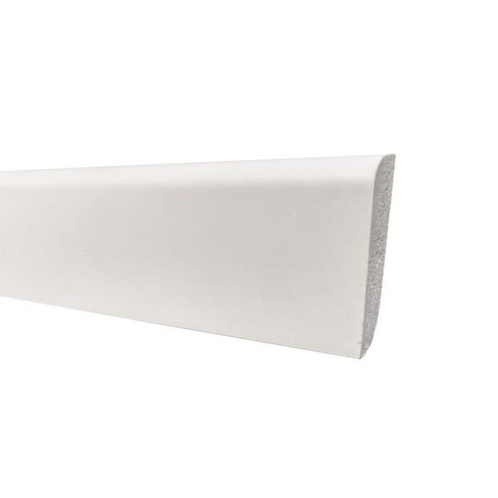 Zócalo de Poliestireno h=7 cm Color Blanco, Terminación RECTA | PREVENTA Zócalo de Poliestireno h=7 cm Color Blanco, Terminación RECTA | PREVENTA