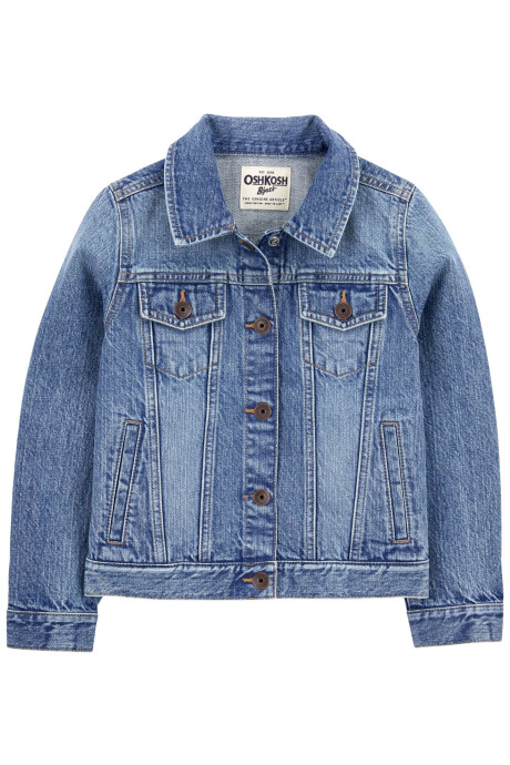 Campera jean clásica. Talles 6-14 Sin color