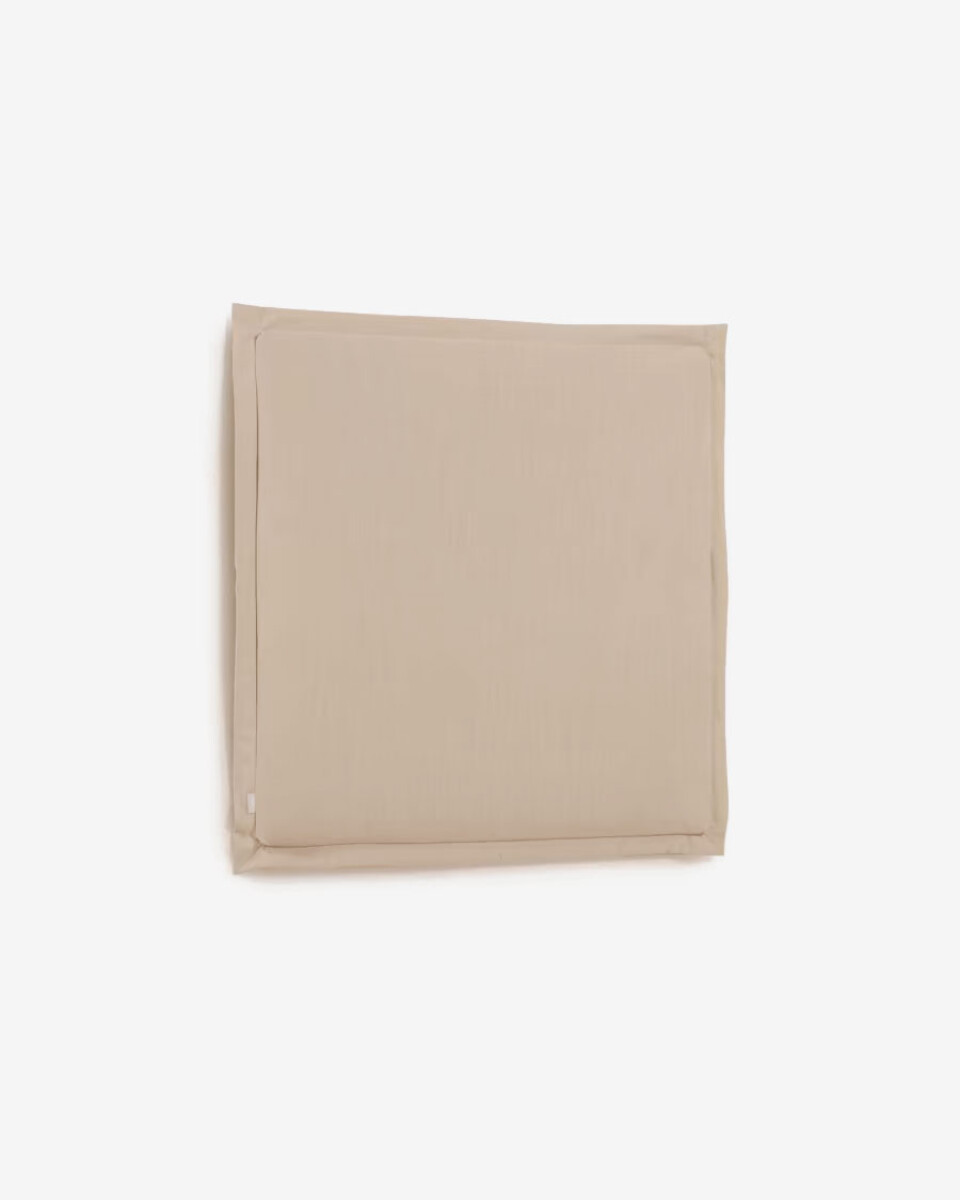 Cabecero desenfundable Tanit de lino - beige para cama de 90 cm 