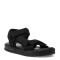 Sandalias Infantiles Croco Kids MEXOR estilo teva Negro