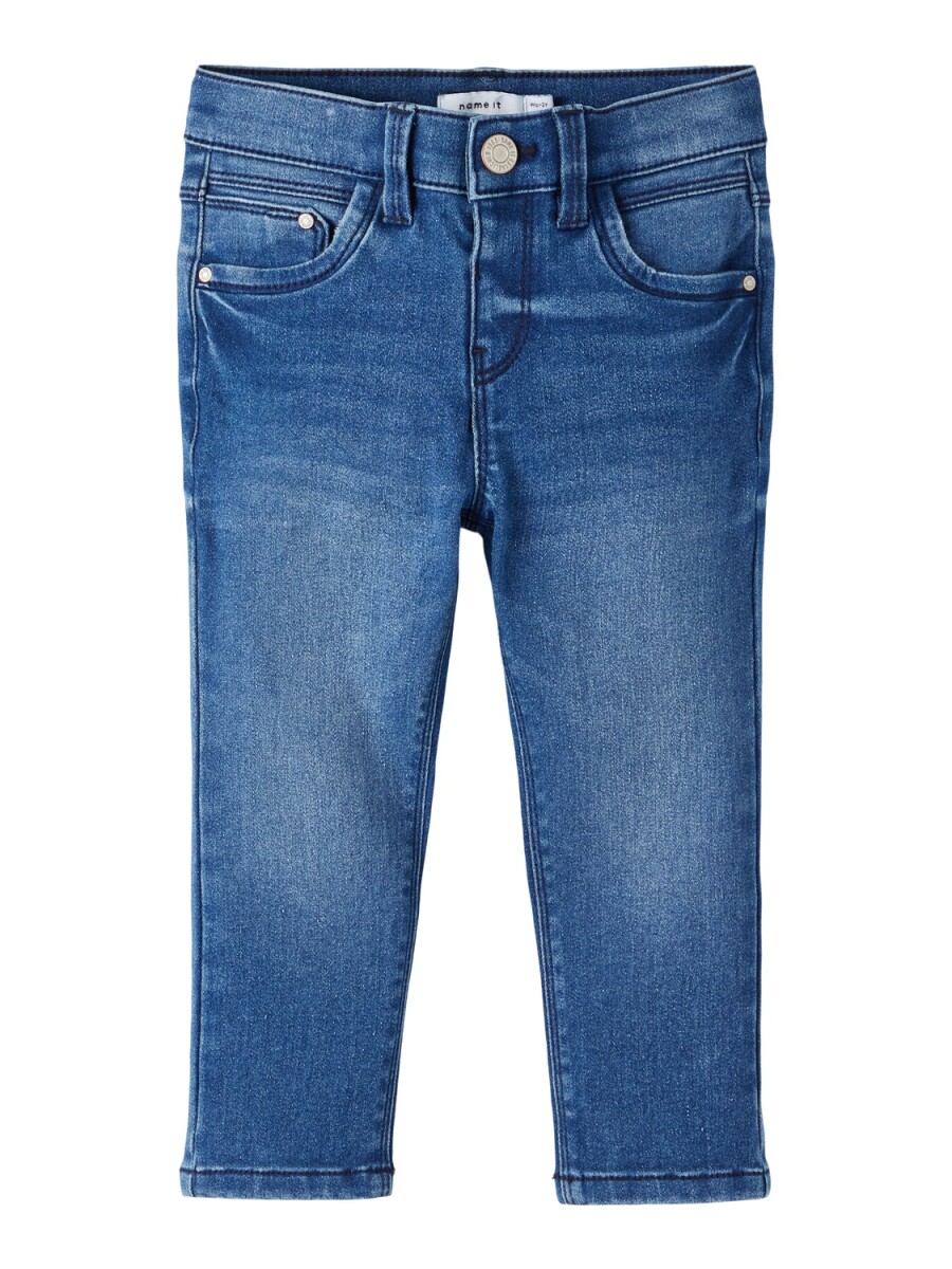 Jeans Mom - Medium Blue Denim 