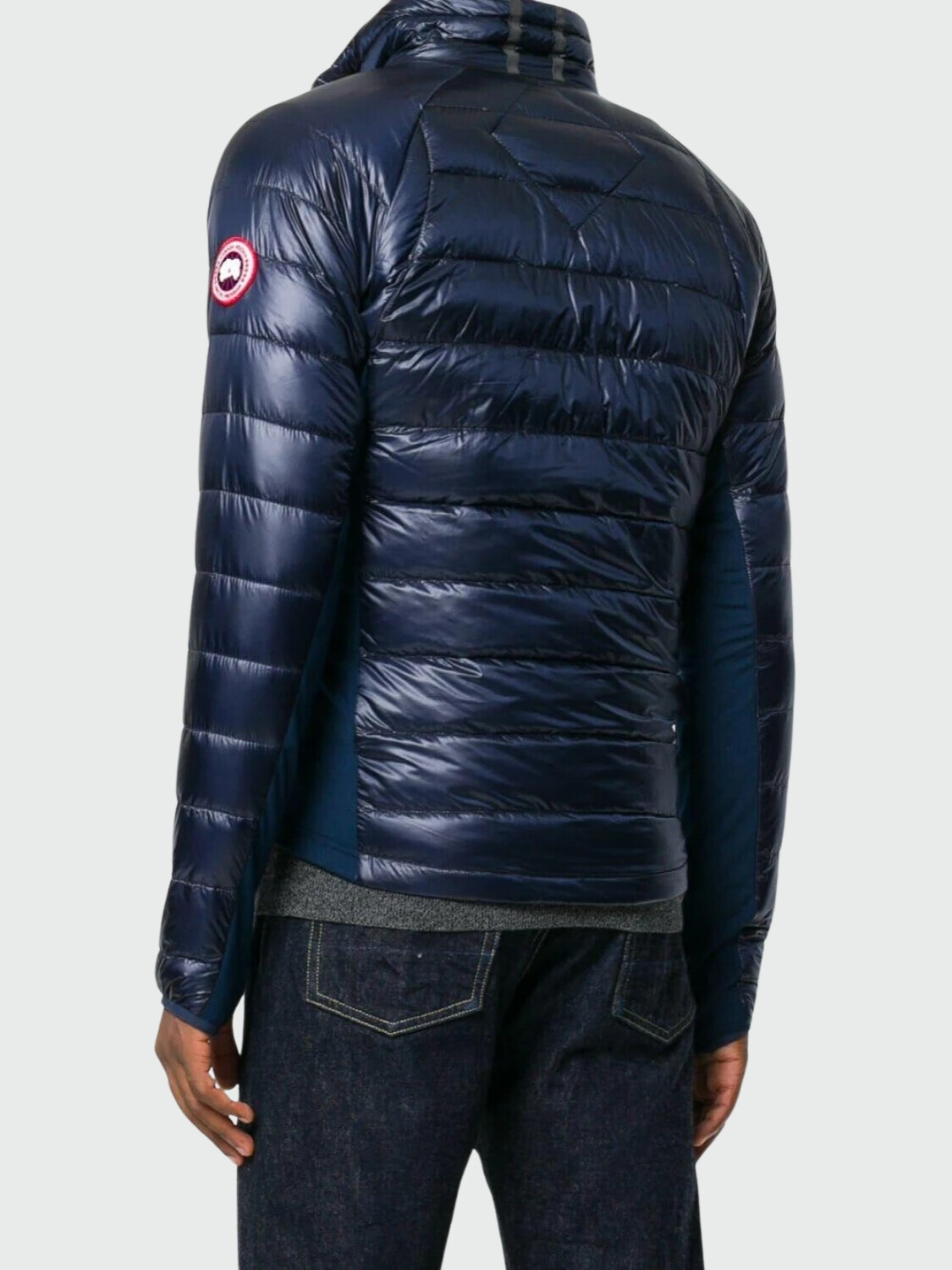 Canada Goose -Campera de nylon rellena de plumas, Hybridge lite Azul
