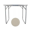 Mesa Plegable De Aluminio 0.80 x 0.60 Beige Mesa Plegable De Aluminio 0.80 x 0.60 Beige
