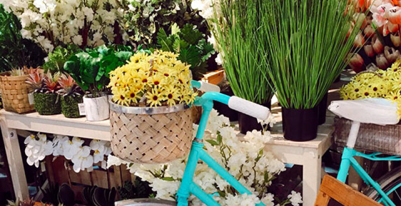 Decorar con plantas artificiales es la nueva tendencia