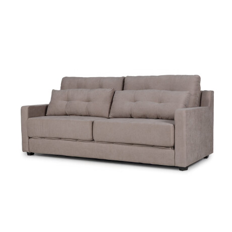 Sofá Cama Nizza - Tela Microfibra 9249 (Tostado)