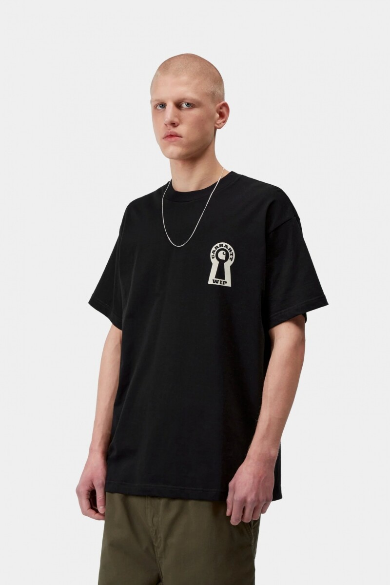 S/S Locked T-Shirt Negro